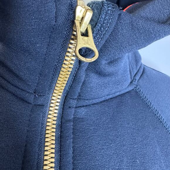 Lululemon Warm Core Hoodie Jacket Inkwell Navy Full Zip Women's 8 - Picture 7 of 14